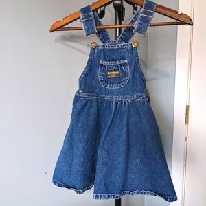 Vintage OshKosh B'gosh Denim Dress made in Canada